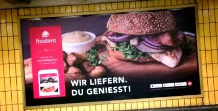 deliveroo foodora