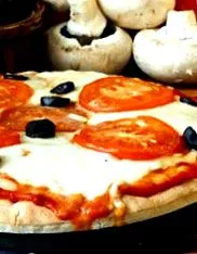 vékony pizzát