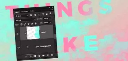 text pastel