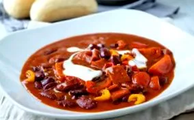 burgonyával babpörkölt recept