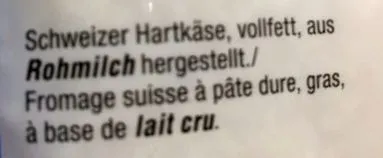 gruyère