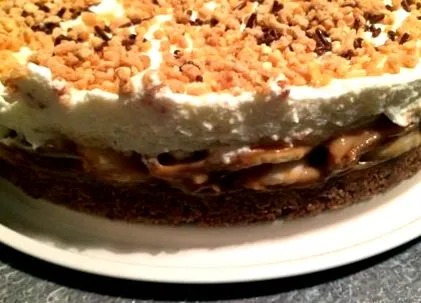 banán torta