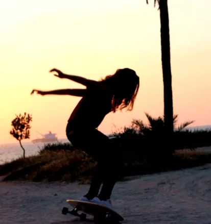 fitnesz longboarding