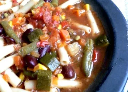 minestrone zöldséges