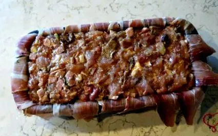 gyöngytyúk-terrine