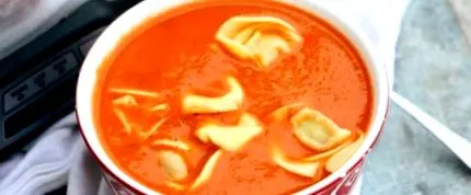 tűzhelyes tortellini