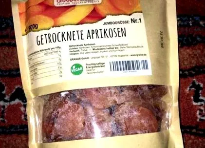 szárított sárgabarack