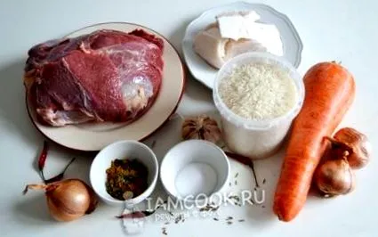 üzbég pilaf