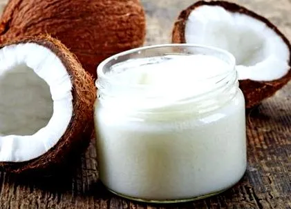 kókuszolajjal