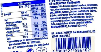 nutri-score tények