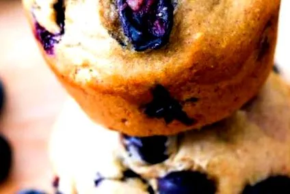 áfonyás muffin