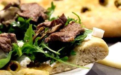 Focaccia bárány-