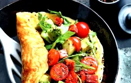 chorizóval parmezán