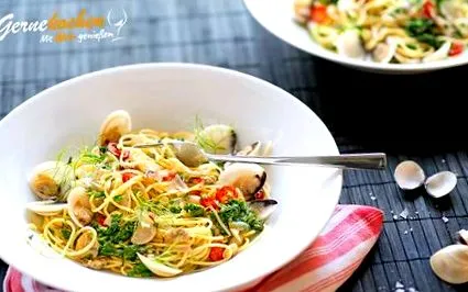 Spagetti kagylóval