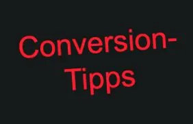 conversiilor