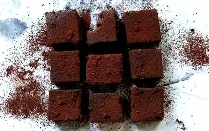 vegán brownie