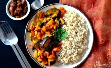 vegán curry