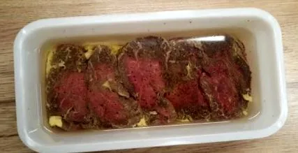 телешки марината