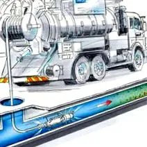 каналізації магазину постачальника
