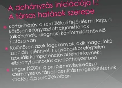 превод dohányzás