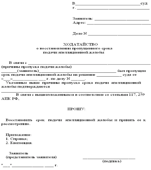 Клопотання до суду зразок і правила складання