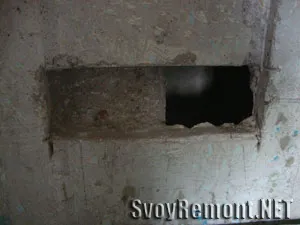 установка підрозетників