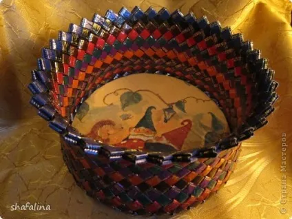 Кошики з фантиків від цукерок своїми руками крок за кроком - красиві і веселі вироби з фантиків (руками) Кошики з фантиків від цукерок своїми руками крок за кроком - красиві і веселі вироби з фантиків