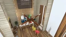 Архітектурний план виставкового павільйону фото, замовити послугу архітектурний