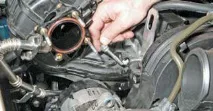 Chevrolet Lacetti Зняття впускного трубопроводу колектора ресивера Шевроле Лачетті chevrolet