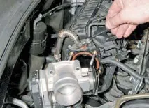 Chevrolet Lacetti Зняття впускного трубопроводу колектора ресивера Шевроле Лачетті chevrolet