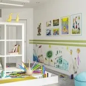 Дитячі кімнати в сучасному стилі, сучасна дитяча, Фото - Фото дизайну інтер’єру, ремонт, стилі