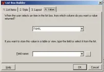 Робимо першу форму Foxpro – ставимо Listbox робимо