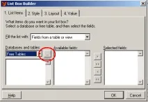 Робимо першу форму Foxpro – ставимо Listbox першу
