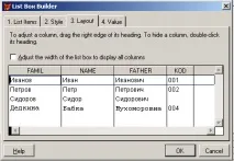 Робимо першу форму Foxpro – ставимо Listbox форму