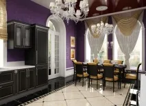 интериорен тъмна