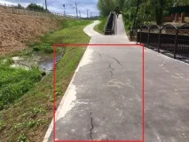 Естакада в Переділкіному побудована з дефектами, Портал Солнцево побудована