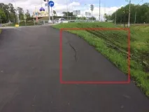 Естакада в Переділкіному побудована з дефектами, Портал Солнцево естакада