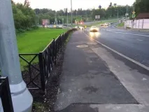 Естакада в Переділкіному побудована з дефектами, Портал Солнцево побудована