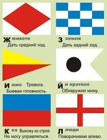 военноморския знамената