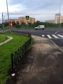 Естакада в Переділкіному побудована з дефектами, Портал Солнцево побудована