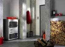 газов котел дърва