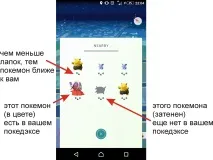 Де шукати покемонів - Pokemon Go pokemon