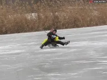 Icekiting – з кайтом на льоду! icekiting