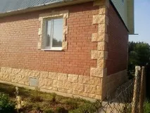Штучний камінь особливості та властивості, обробка фасадів цим облицювальним матеріалом, фото властивості