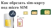 Як обрізати сім-карту під мікро-сим для Айфона 5, 6 або телефону обрізати