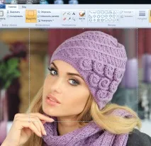 Як обрізати фото в Paint обрізати