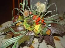 ръце цветя