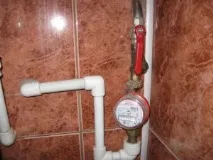 инсталирате водомер