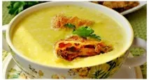 Крем суп курячий з сиром Все що актуально для жінки! актуально