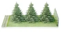 пейзажни рубли Обща площ